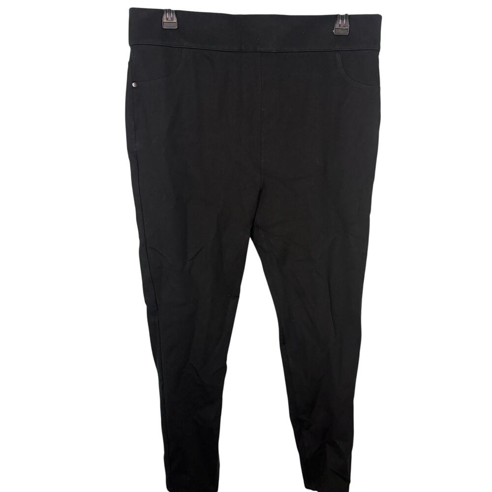 Spanx Pull On Black Pants Women's Plus Size 3XL Office Leggings NWOT